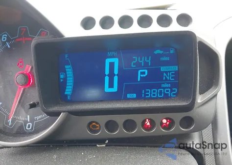 2013 Chevrolet Sonic Lt Auto из США, поврежденный, VIN 1G1JC5SG1D4241558